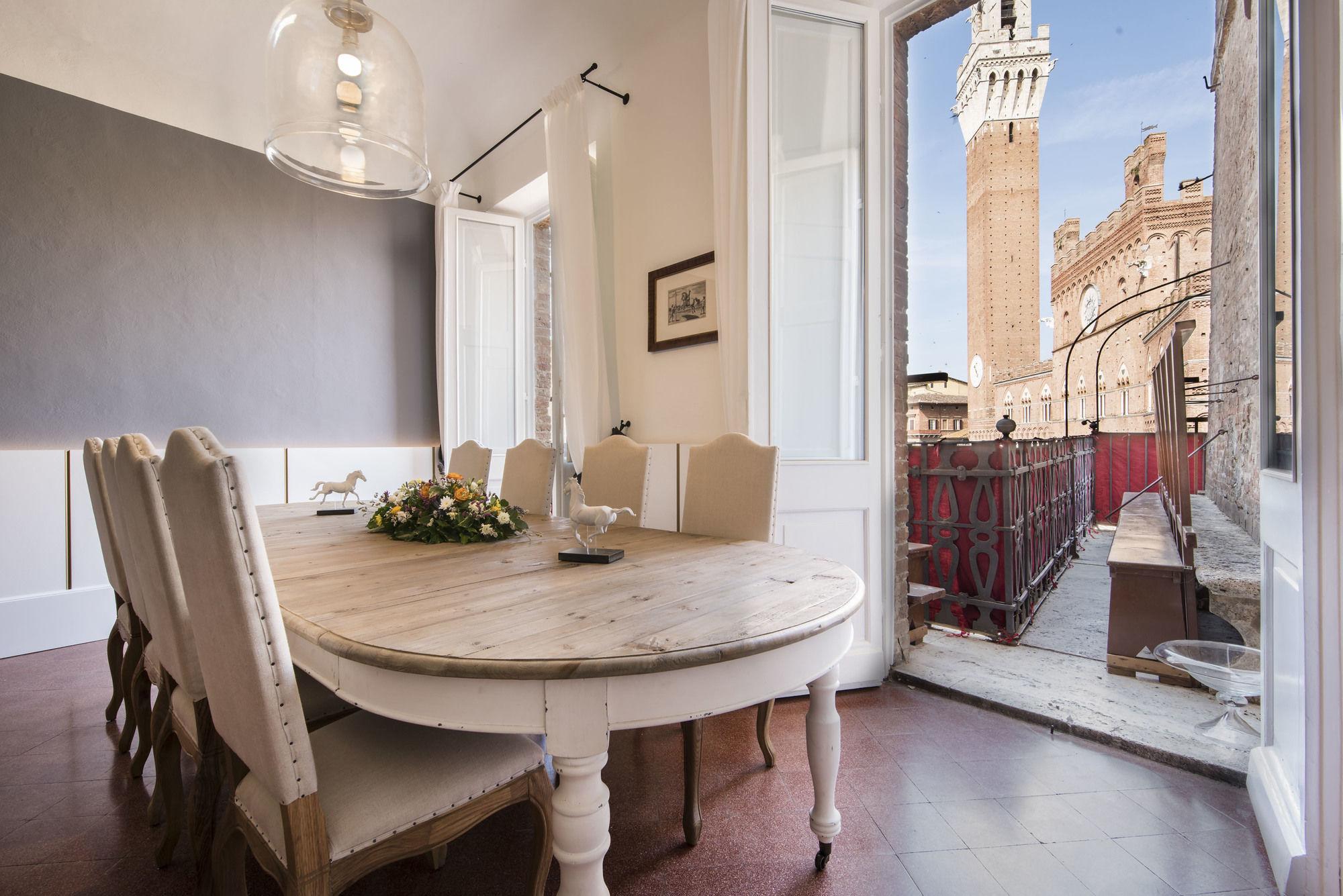 La Terrazza Sul Campo-Rooms Only Siena Luaran gambar