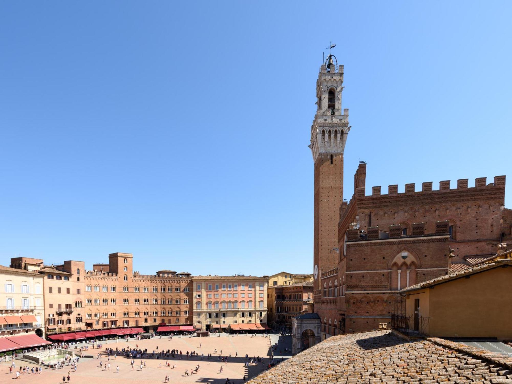 La Terrazza Sul Campo-Rooms Only Siena Luaran gambar